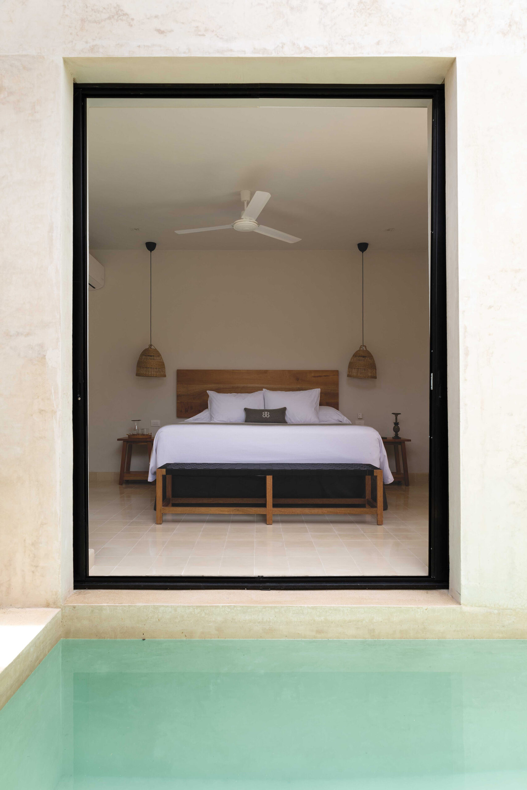Bedroom at Casa Goliana Mérida